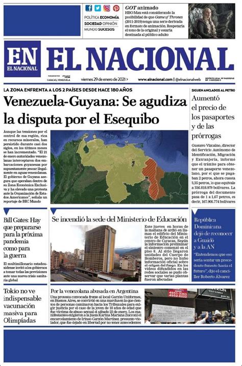 venezuela newspaper in english